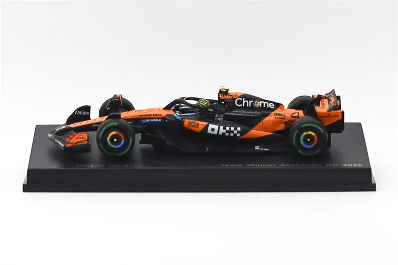 Spark 1:64 McL39 Team Winner Chinese / Australian GP 2025 Die-Cast Car Model Miniature