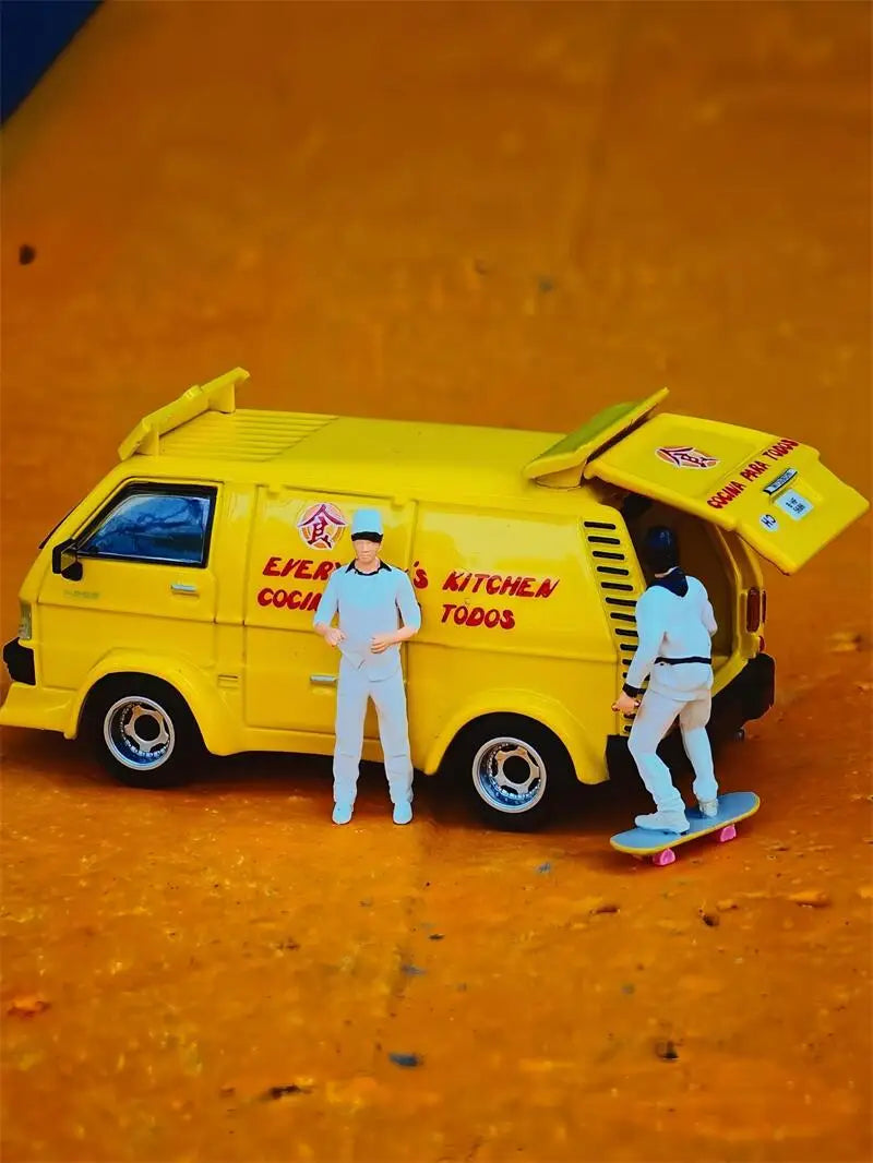 MK Miniatures 1:64 350 Motorhome Pearl Black Galant VR-4 Delica L300 DeVille Ranger Shark APA xpo 2025 Diecast Model Car