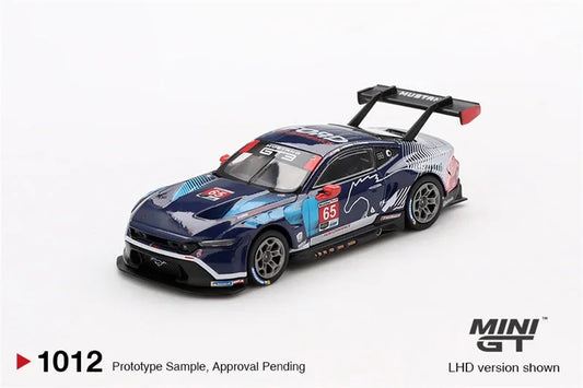 MINI GT 1:64 Mustang GT3 NO.65 Multimatic Motorsports 2024 IMSA Daytona 24 Hrs Die-Cast Car Model Miniature Gifts
