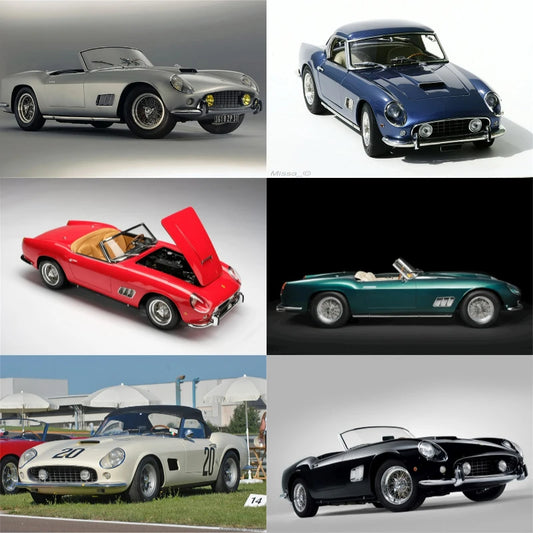 GFCC 1:64 1960 250 SWB Diecast Model Car
