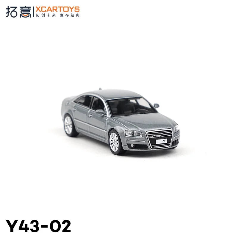 XCarToys 1:64 A8 Grey Diecast Model Car