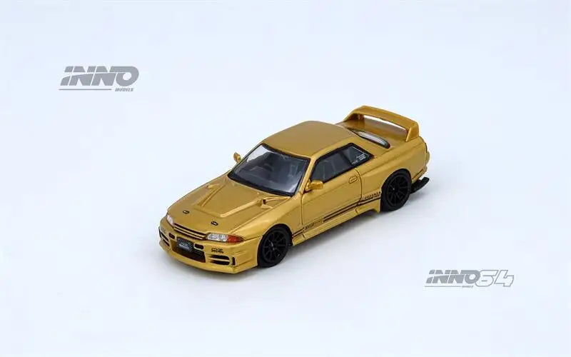 INNO64 1:64 TOP SECRET BNR32 GT-R (650R) Gold Collection Miniature DieCast Model Car