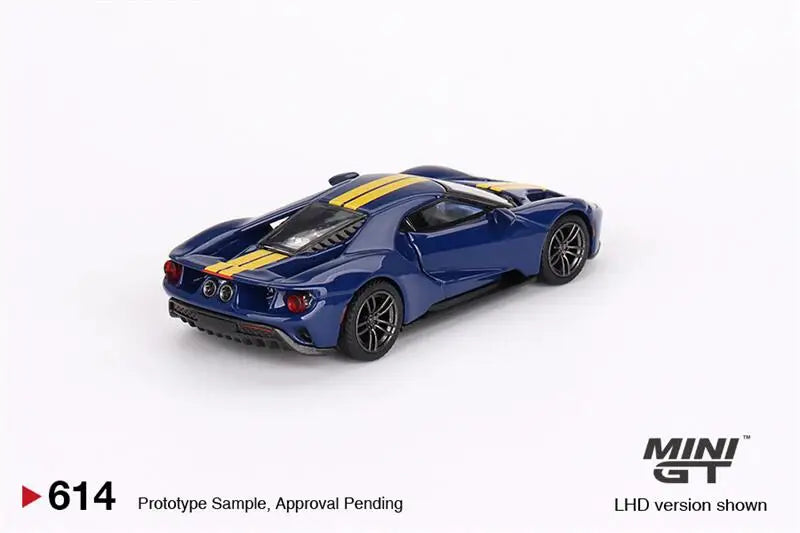 MINI GT 1:64  Ford GT Sunoco Blue LHD Diecast Model Car