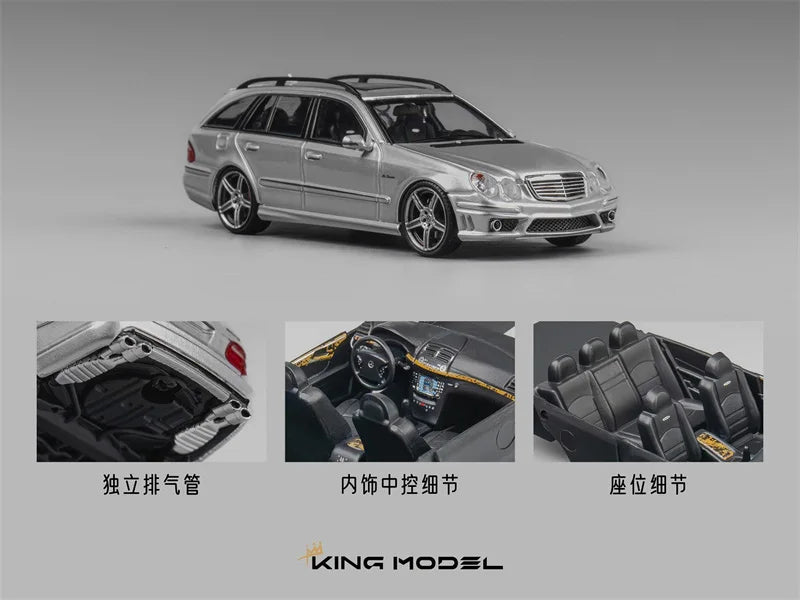 [PreSale] King Model 1:64 E63 W211 / C63 W204 Limited999 Diecast Model Car