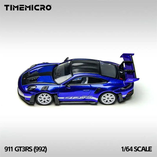 PreSale TM TimeMicro 1:64 GT3 RS SanMarino Blue Collection Miniature DieCast Model Car