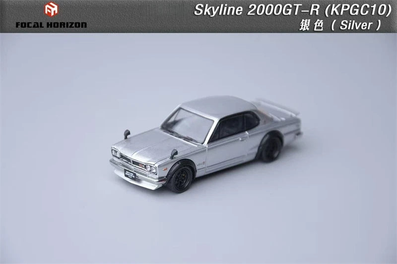 Focal Horizon 1:64 Skyline 2000GT KPGC10 Die-Cast Car Model Collection Miniature