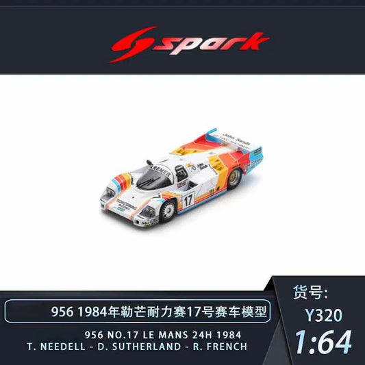 Sparky 1:64 Le Mans 24H 1984 Die-Cast Car Model Collection Miniature
