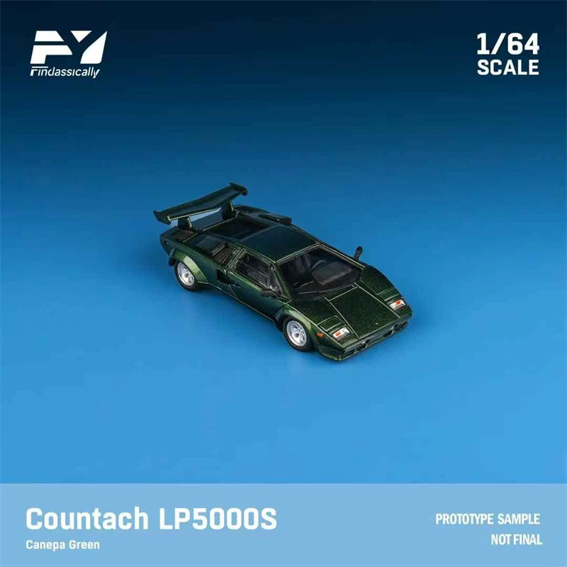 Findclassically 1:64 Countach LP5000S Limited799 Die-Cast Car Model Collection Miniature