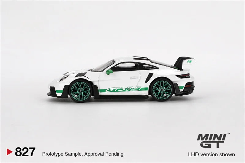 **Pre-Order** MINI GT 1:64 911 (992) GT3 RS Tribute to Carrera RS Package White LHD Diecast Model Car