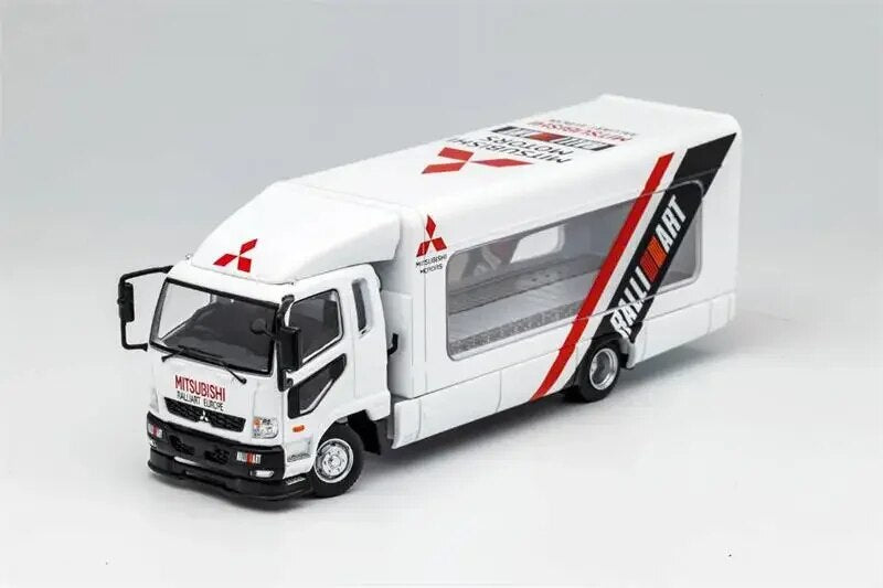 GCD 1:64 Fuso Fighter Mk2 FK 2017 Outriggers Raised Truck limited599 Diecast Model Car