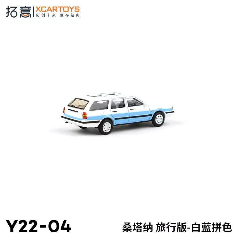 XCarToys 1:64 SANTANA wogon blue white Diecast Model Car
