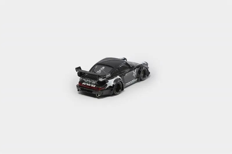Fast Speed FS 1:64 Rauh Welt RWB964 Wide Body White Orange / Orange / Black Limited499 Diecast Model Car