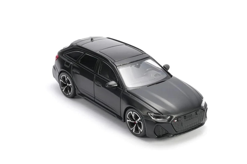 MASDI 1:64 RS6 Avant Black Diecast Model Car