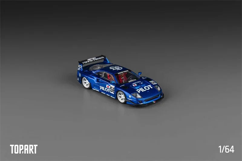 Top Art 1:64 LBWK F40 Limited699 Diecast Model Car