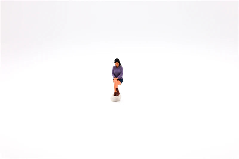 Xcartoys 1:64 RV Life Miniature figure set