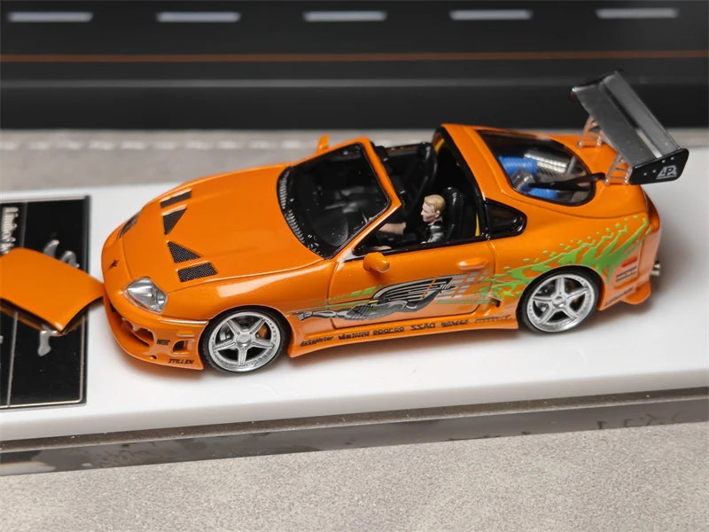 Fast Speed FS 1:64 FNF  Supra A80 Eclipse D30 S2000 AP1 EVO VII Die-Cast Car Model Collection Miniature