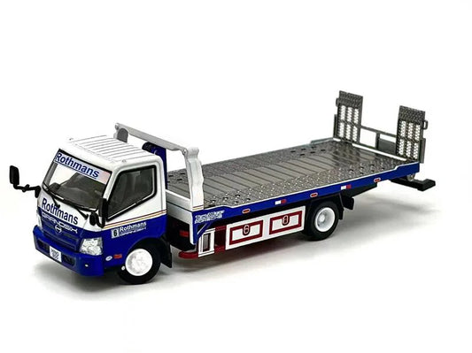 Unique Model 1:64 Hino 300 Dutro Full floor trailer Rothmans RHD limited500 Diecast Model Car