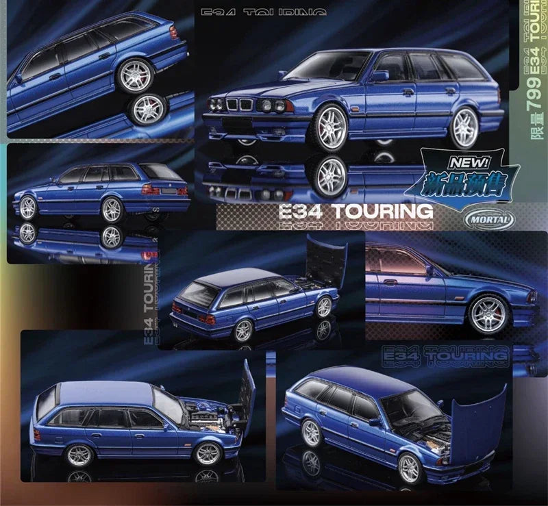 Mortal 1:64 E34 TOURING Limited799 Diecast Model Car