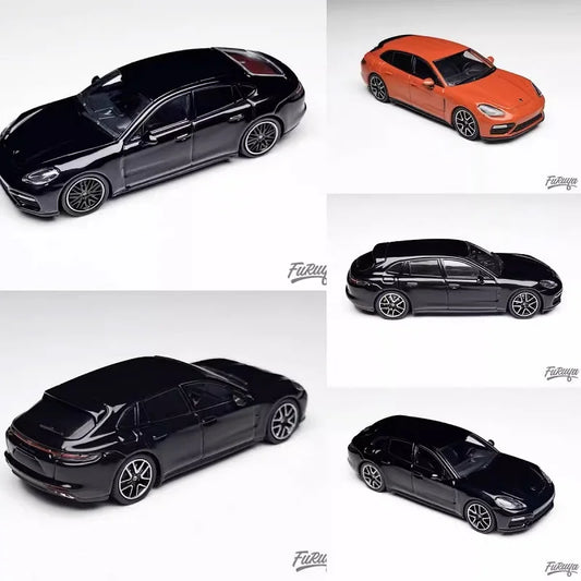 Furuya 1:64 Panamera Turbo Sedan / Shooting Brake Diecast Model Car