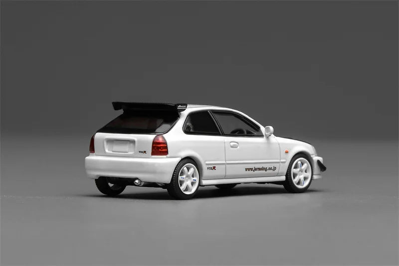 MOTORHELIX 1:64 Civic TYPE R EK9 j's Racing Die-Cast Car Model Miniature Gifts