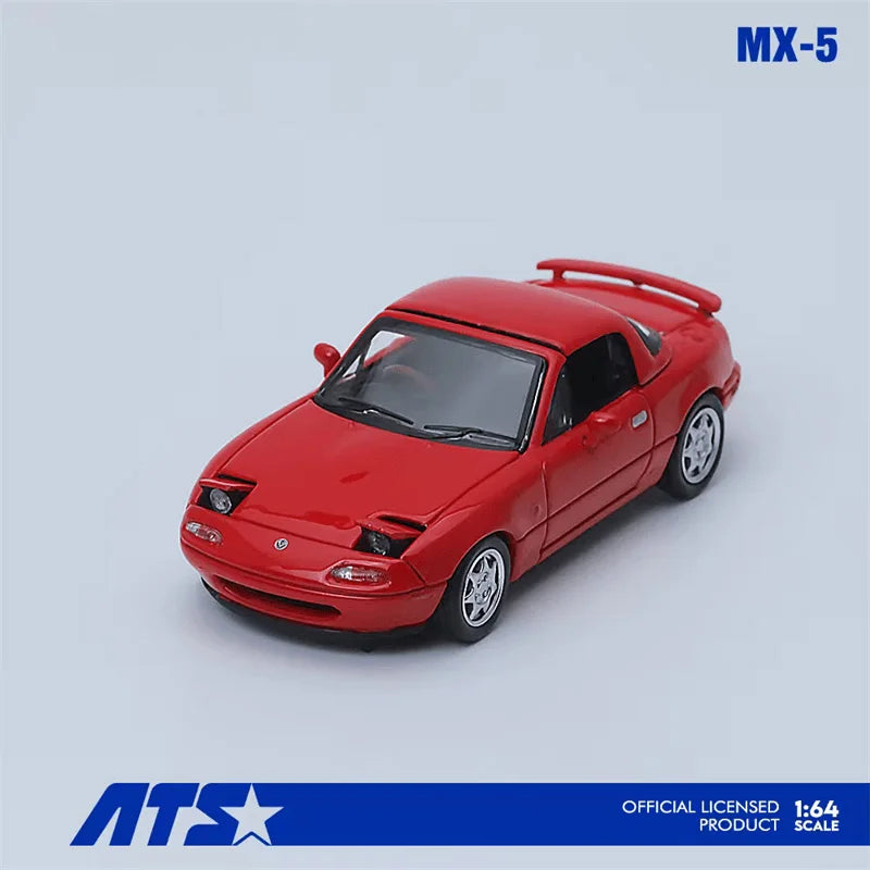 ATS 1:64 Initial D MX-5 Die-Cast Car Model Miniature Gifts