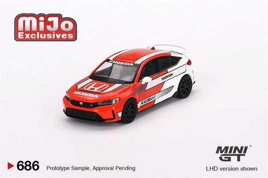 **Pre-order** MINI GT Mijo Exclusives 1:64 Ford GT Honda Civic Huracán GT3 911 Carrera RS 2.7 LHD Model Car