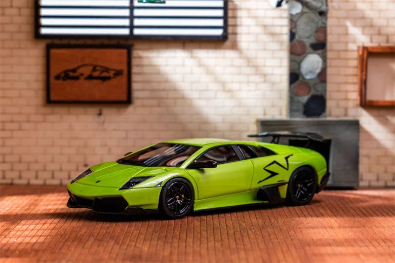 **Pre-Order** Cars' Lounge 1:64 Murcielago Superveloce（LP670-4 SV Limited399 Resin Model Car