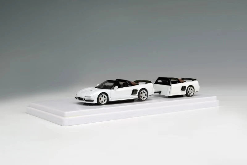 MLGB model 1:64 NSX TRA White Diecast Model Car
