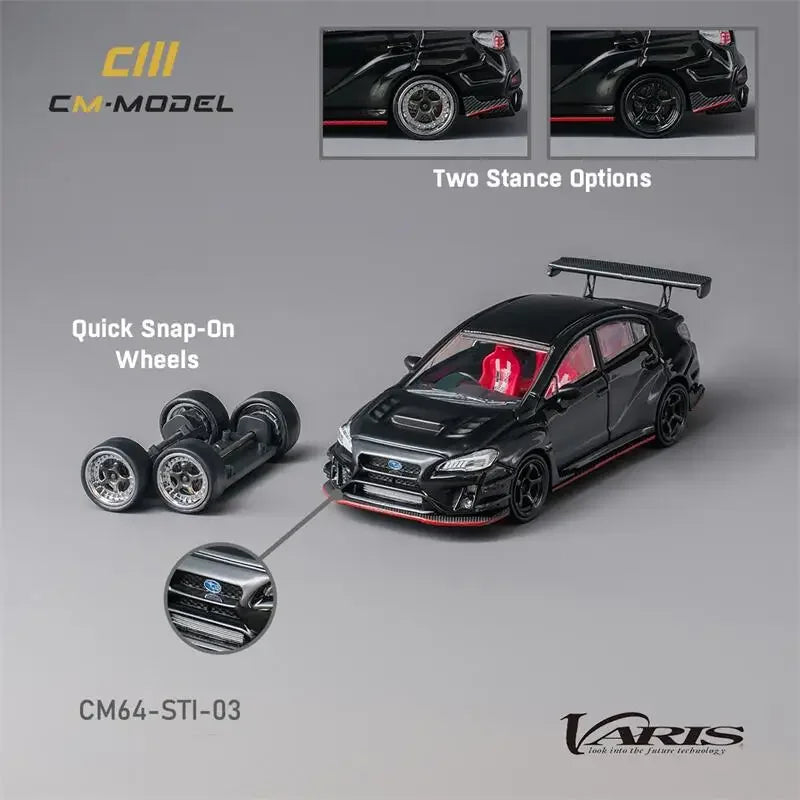 CM MODEL  1:64 Varis Widebody V.1 / V.2 Varis  Diecast Model Car