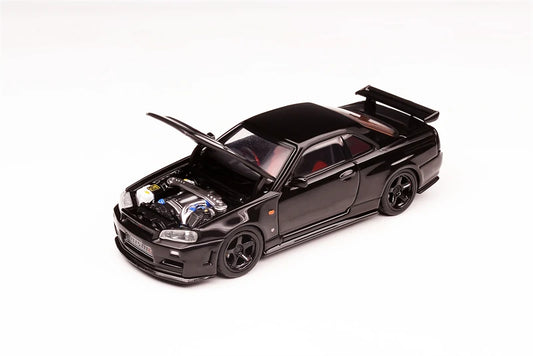 Motorhelix MH 1:64 Nissan Skyline GT-R Z-Tune Diecast Model Car