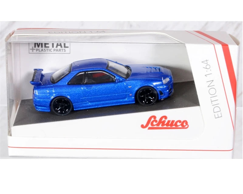 Schuco 1:64 Nismo R34 GT-R Z-tune Diecast Model Car