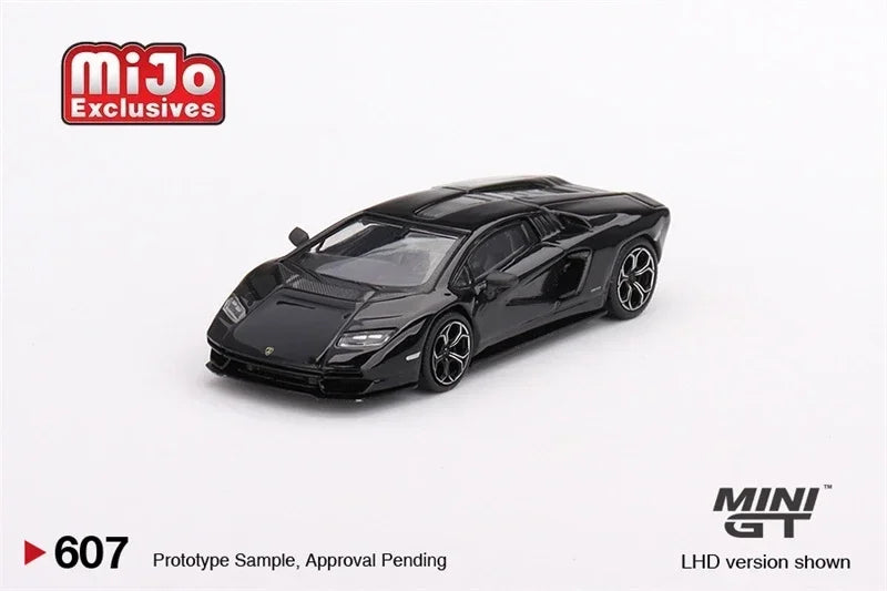 MINI GT Mijo Exclusives 1:64 Nissan Silvia S15 Rocket Bunny Bugatti Divo Ford GT MK II LPI 800-4 Model Car