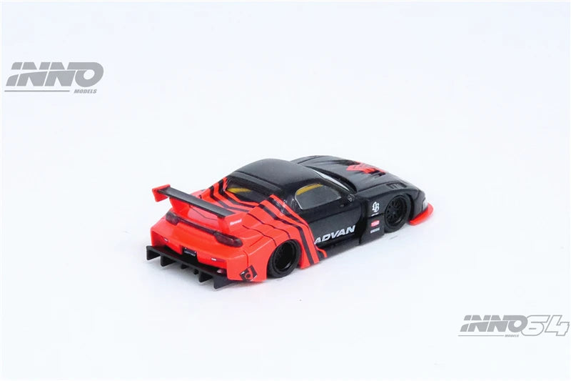 INNO 1:64 LBWK RX7 (FD3S) LB-SUPER SILHOUETTE ADVAN LIVERY Diecast Model Car