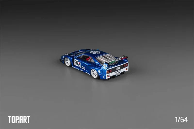 Top Art 1:64 LBWK F40 Limited699 Diecast Model Car