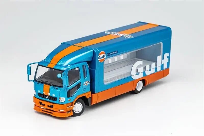 GCD 1:64 Fuso Fighter Mk2 FK 2017 Outriggers Raised Truck limited599 Diecast Model Car