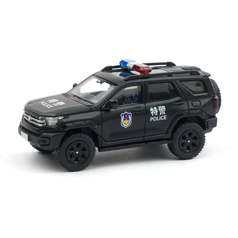 Xcartoys 1:64 Tank 400 Hi4-T Police Diecast Model Car