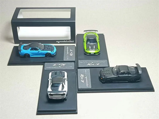Model Collect MC 1:64 RX-7 (FD3S)  carbon cap Diecast Model Car