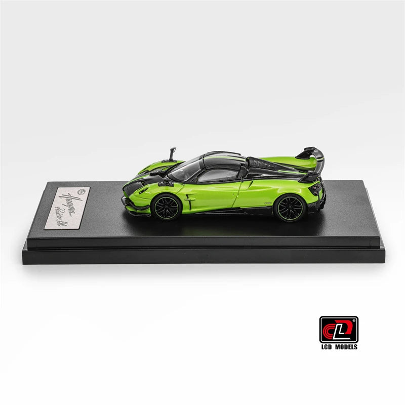 LCD 1:64 Pagani Huyara Roadster BC AppleGreen Diecast Model Car