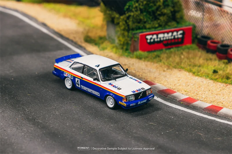 Tarmac Works 1:64 240 Turbo Malaysian Group A Championships 1987 Winner Diecast Model Car