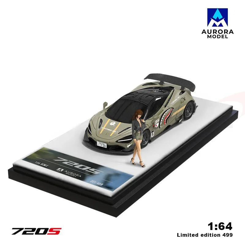 [PreSale]  AuroraModel AM 1:64 E30 Rothmans / 720S Shark Collection Miniature DieCast Model Car