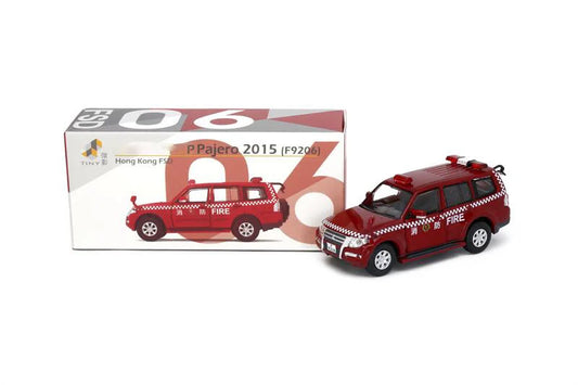 TINY 1:64 126 Pajero FIRE 2015 (F9206) Diecast Model Car