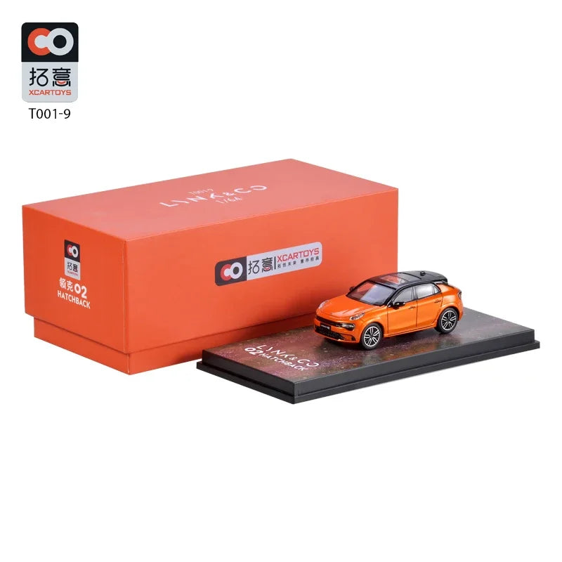 XCarToys 1:64 Lynk & Co 02 HATCHBACK /03 Diecast Model Car