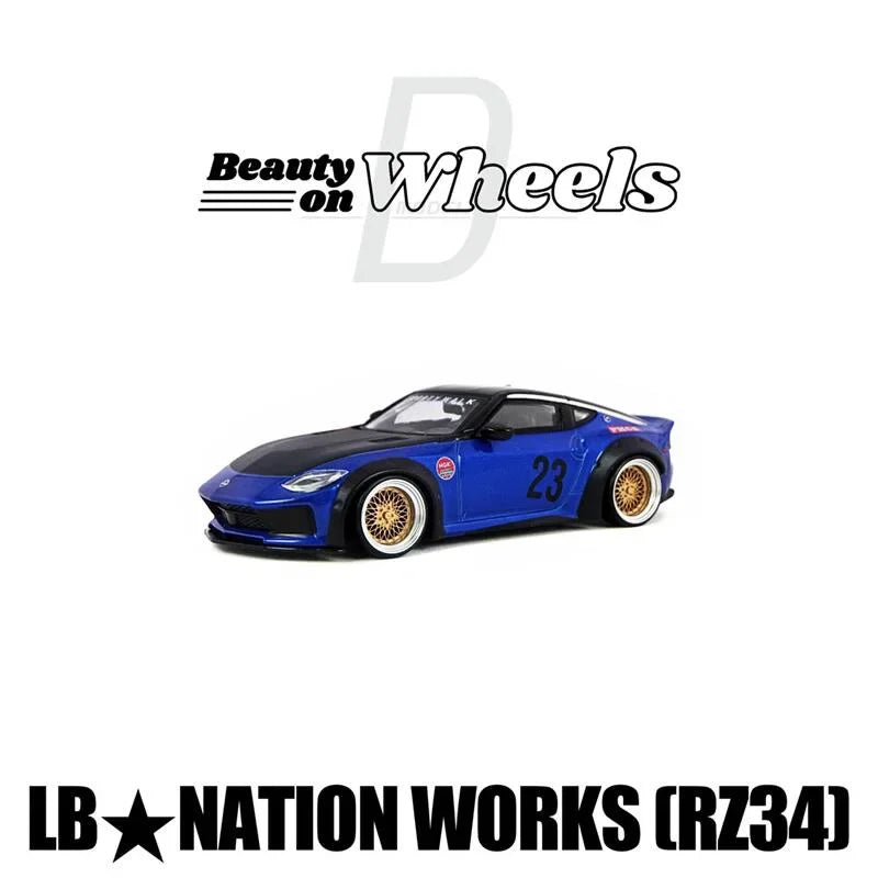 D MODEL BEAUTY ON WHEELS 1:64 Diecast Model Car