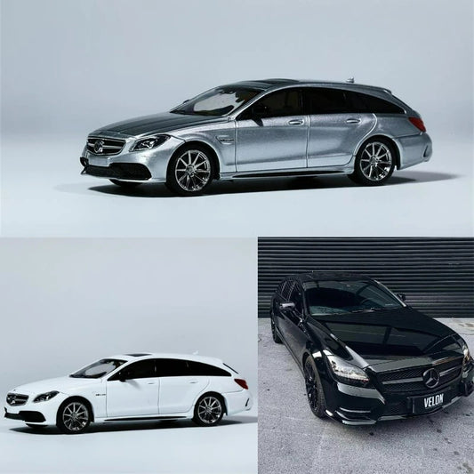 KING MODEL 1:64 CLS63 shooting brake Limited999 Diecast Model Car
