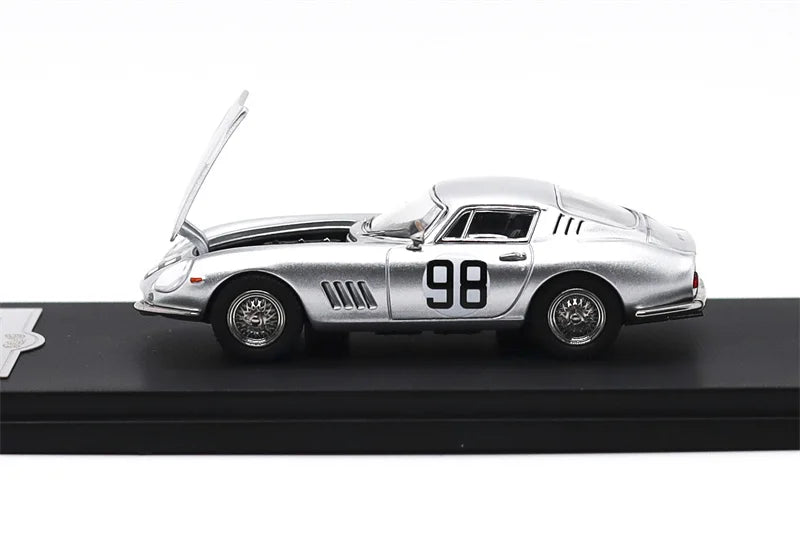 GFCC 1:64 275 Red / silver#98 Race Diecast Model Car