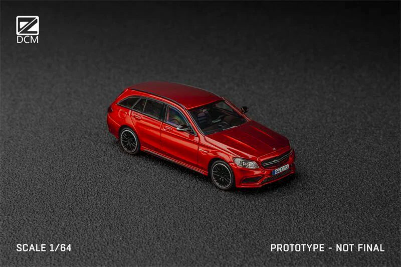 DCM 1:64 S205 C63S Die-Cast Car Model Miniature Gifts