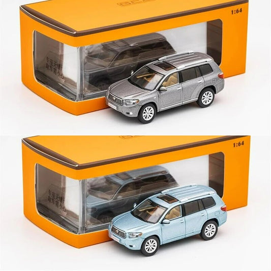 **Pre-Order** GCD 1:64 HighLander Gray / Silver blue LHD limited500 Diecast Model Car