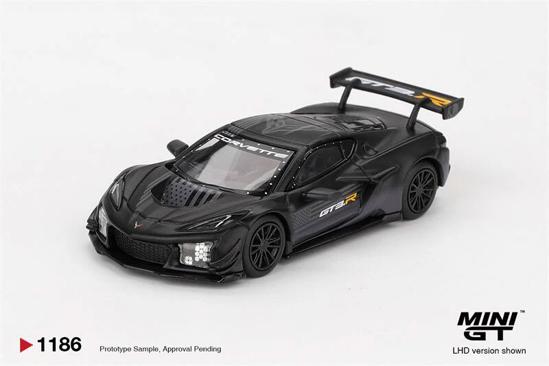 MINI GT 1:64 Corvette Z06 GT3.R Road America Test car Die-Cast Car Model Miniature Gifts