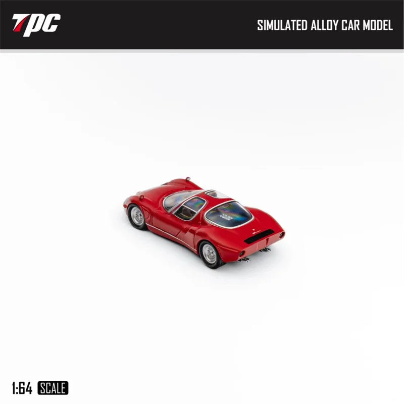 **Pre-order** TPC 1:64 Alfa Romeo Tipo 33 Stradale Red Diecast Model Car