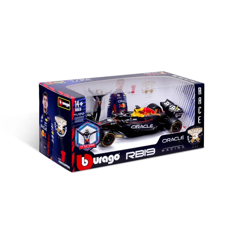 Bburago 1:24 2023 F1 RB Racing RB19 NO.1 / NO.11 Diecast Model Car